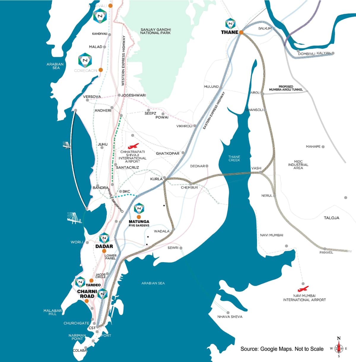Upcoming Projects Map Mobile